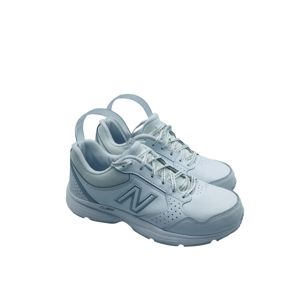New‎ Balance Women's 411 V1 Walking Shoes, White/White, 7 2A(Narrow) US